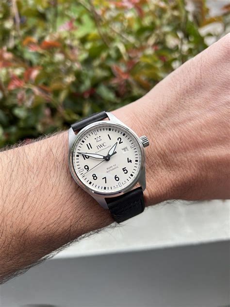 iwc in house movement|iwc mark xx white dial.